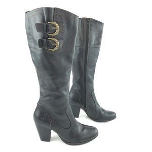BOC Born Concepts Women’s Tall Leather Black Boots